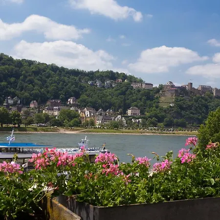 Otel Pohl's Rheinhotel Adler Sankt Goarshausen